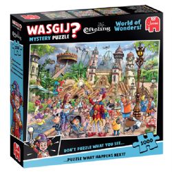 WASGIJ MYSTERY BLEU CASSE-TÊTE 1000 PIÈCES - L'UNIVERS ENCHANTÉ #70-00703